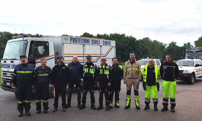 Rovello Porro La Protezione Civile Va In Romagna Prima Saronno