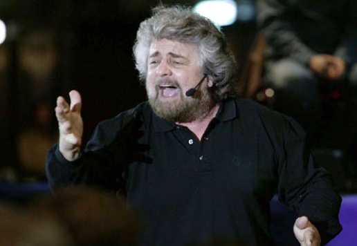 Beppe Grillo al Teatro Galleria di Legnano sabato 10