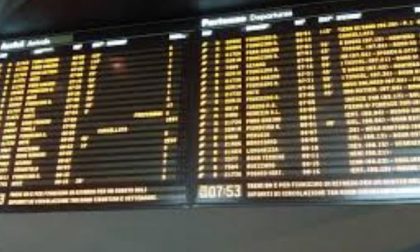 Sciopero dei treni in Lombardia lunedì