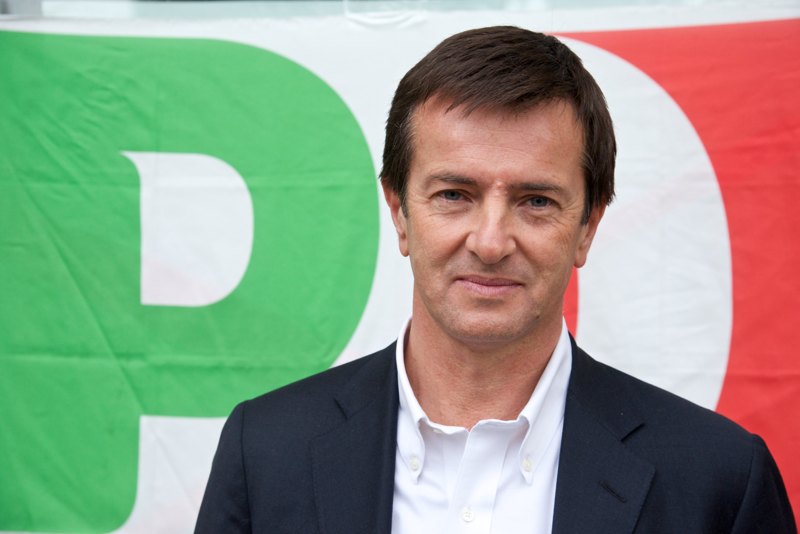 Giorgio Gori a Malnate a sostegno di Irene Bellifemine candidata sindaco