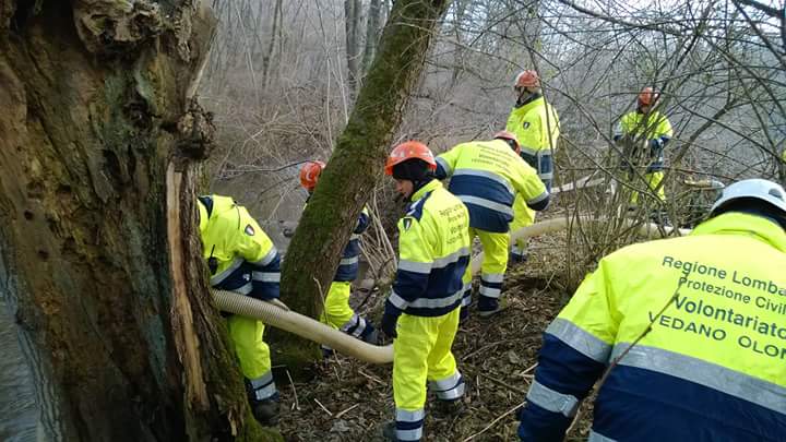 Protezione civile: nuovi volontari a Gerenzano