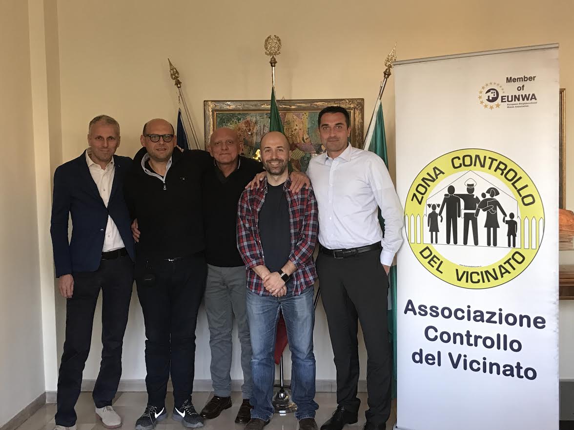 Parabiago approda alla Prefettura di Milano con il Controllo del Vicinato