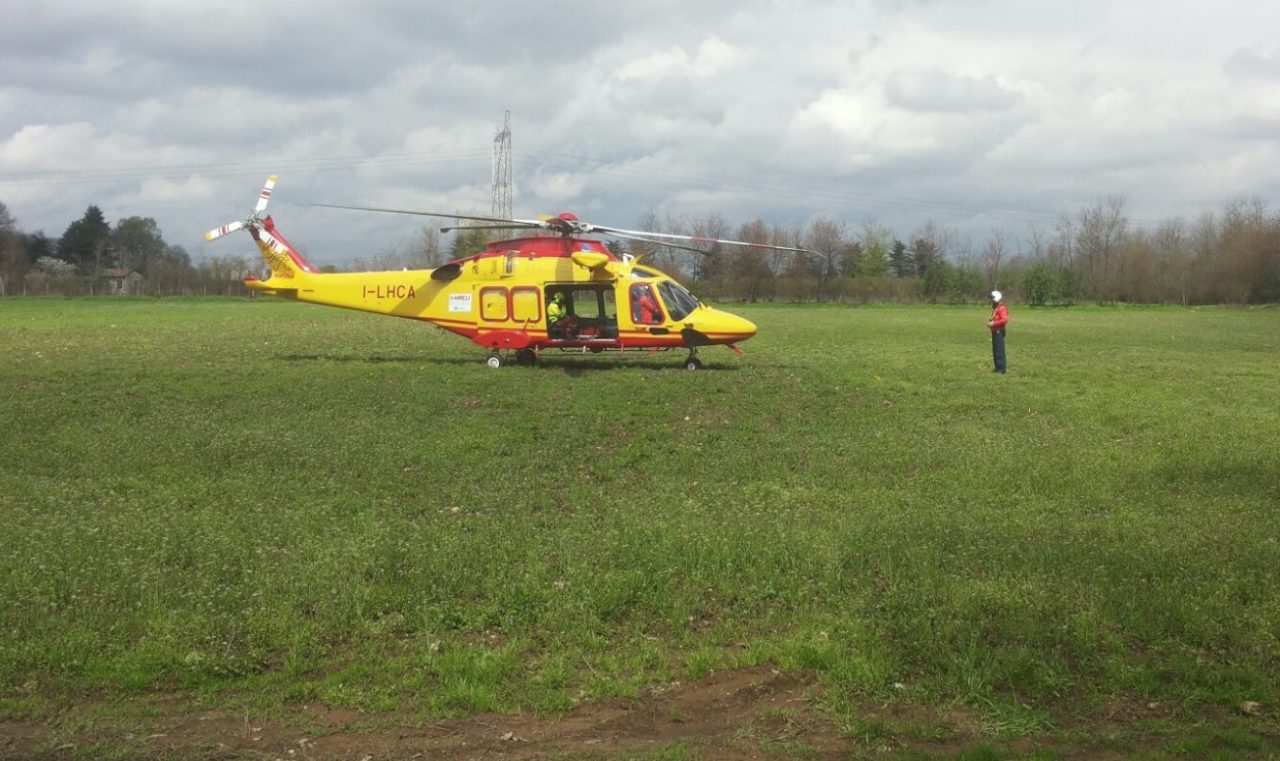 11enne travolto a Busto Arsizio: arriva elisoccorso