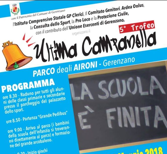 Parco degli Aironi: sabato il torneo “Ultima Campanella”
