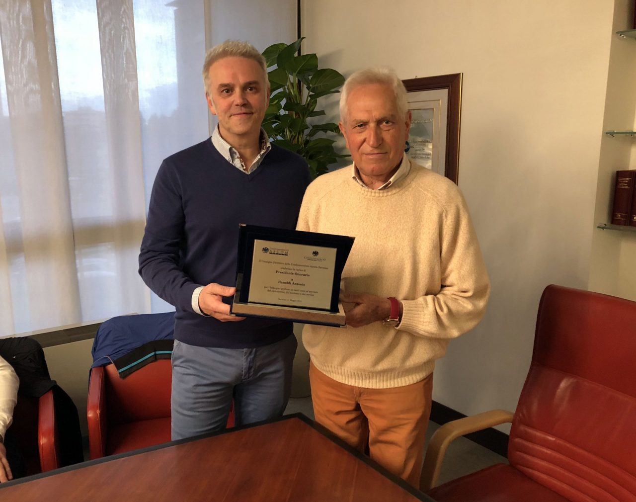 Ascom Saronno Renoldi è presidente onorario