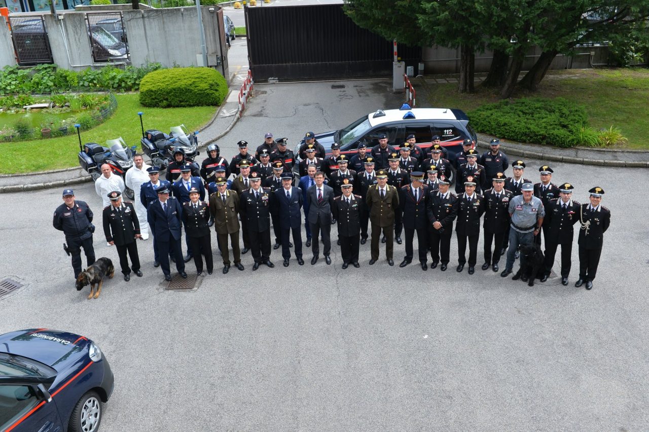Console Svizzero in visita al Comando Carabinieri “Pastrengo”