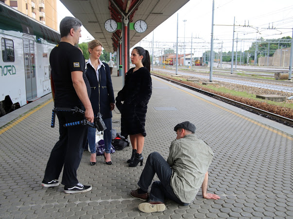 Piazza Cadorna a Saronno teatro dello short movie “Match in L.A.”