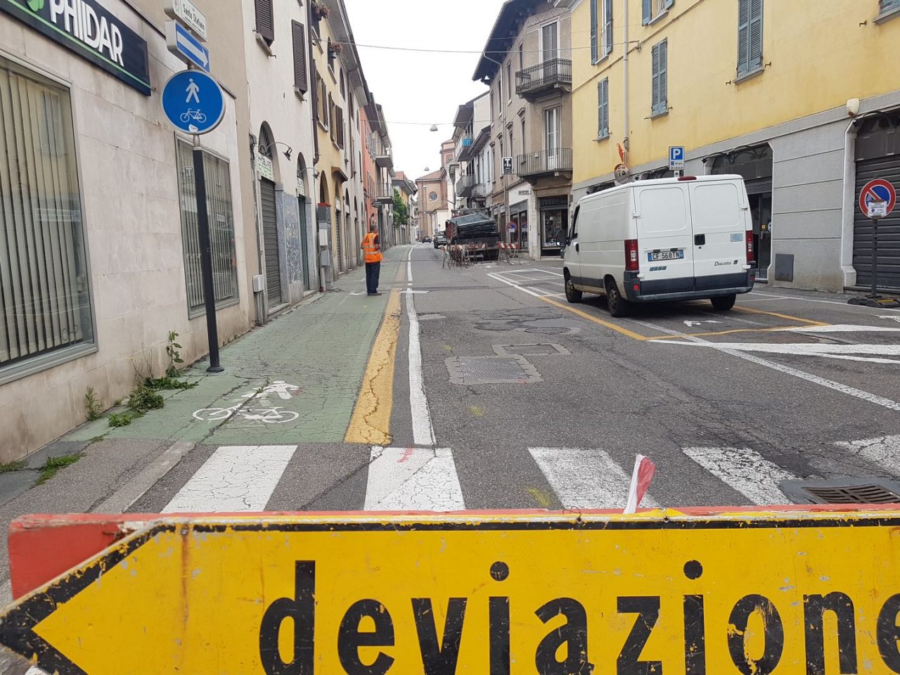 Via Santo Stefano, iniziati oggi i lavori VIDEO
