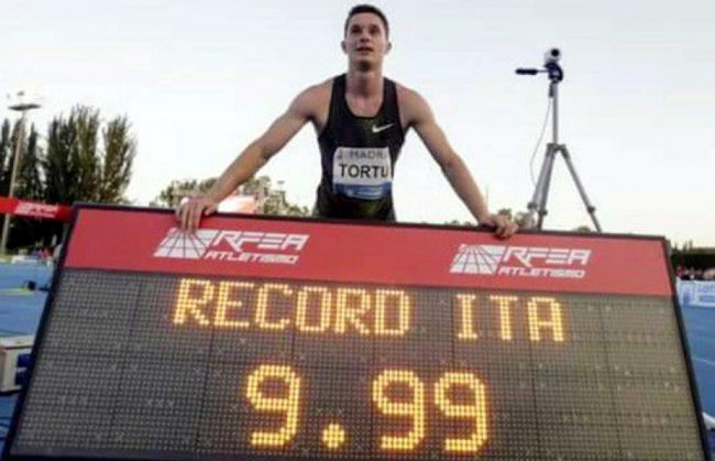 Filippo Tortu è l’italiano più veloce di tutti i tempi: 9.99!