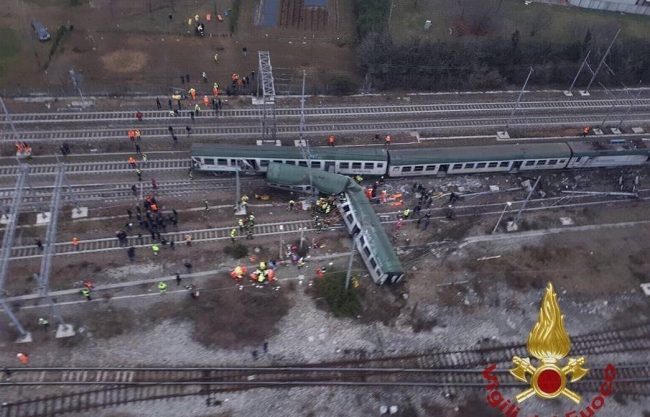 Disastro ferroviario di Pioltello, dieci rinviati a giudizio. A ottobre il processo