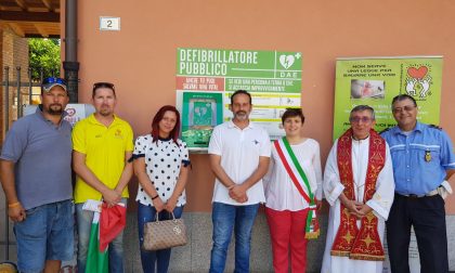 Inaugurato a Dairago il secondo defibrillatore automatico esterno FOTO e VIDEO