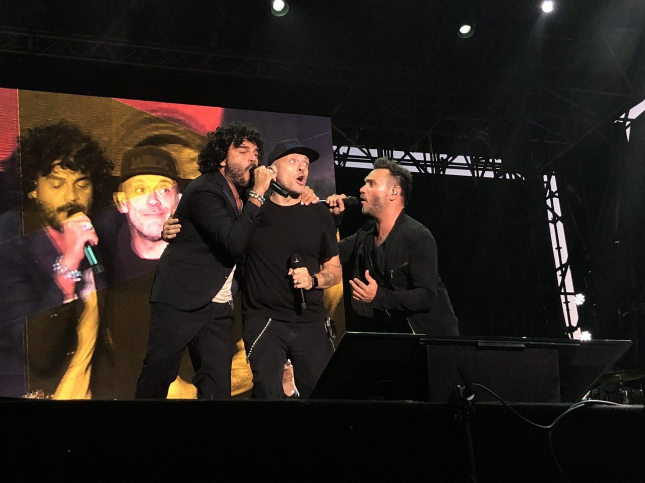 Rugby Sound 2018 | Pezzali, Nek e Renga: la prima boy band per adulti FOTO e VIDEO