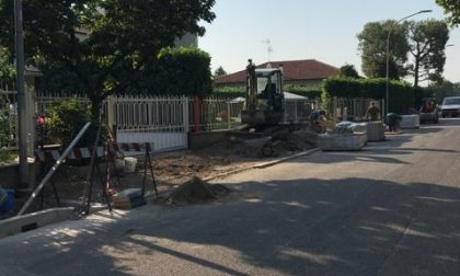 Lavori stradali, terminata una nuova tranche a San Vittore Olona