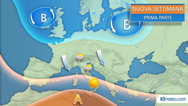 Caldo africano e qualche temporale, ma da lunedì cambia tutto | PREVISIONI METEO