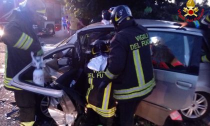 Incidente stradale a Mesenzana, 4 coinvolti FOTO