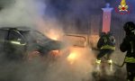 Auto a fuoco a Cuveglio FOTO