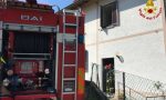 Incendio a Luino in un appartamento