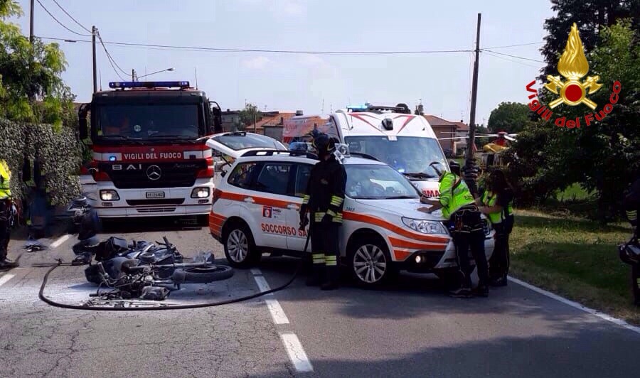 Incidente stradale a Sesto Calende, morto 52enne