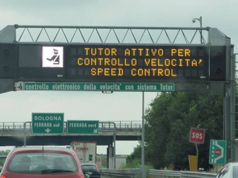 Esodo estivo al via… con i nuovi Tutor in autostrada – ECCO DOVE