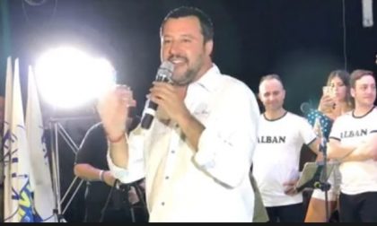 Matteo Salvini ospite alle feste della Lega di Caronno e Arcisate