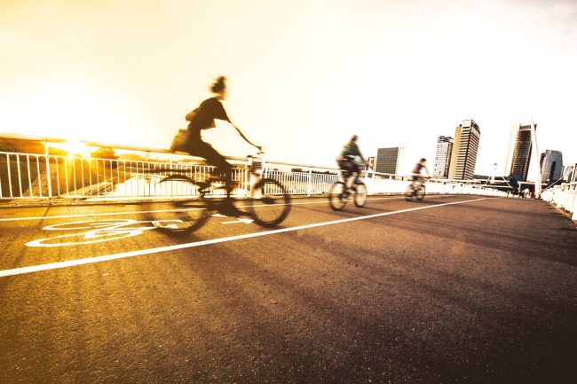Le piste ciclabili aumentano in tutta la Regione