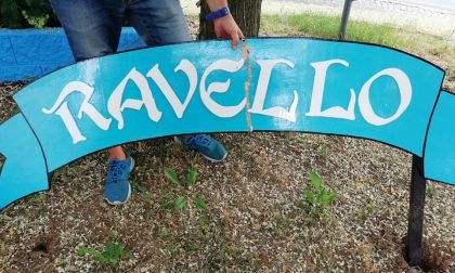 I vandali restituiscono il cartello della contrada Ravello