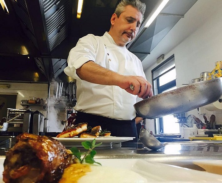 Show cooking a S.Vittore col famoso chef Vincenzo Marconi