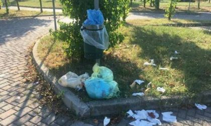 Degrado nei cestini del cimitero cerrese, interviene Airoldi FOTO