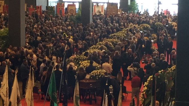 Genova, funerali solenni per le vittime