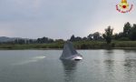 Aeromobile precipita nel lago di Varese FOTO