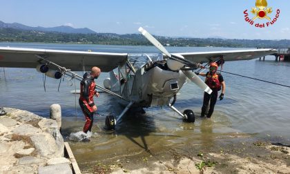 Aeromobile caduto nel lago di Varese, oggi il recupero FOTO