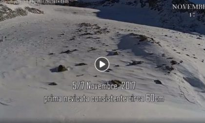 Un anno di sofferenza per il ghiacciaio, il VIDEO è da brivido