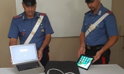 Parabiago, pc rubato: un'app porta i carabinieri in casa del ladro