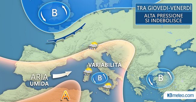 Arriva qualche pioggia, ma nel weekend torna il gran caldo PREVISIONI METEO
