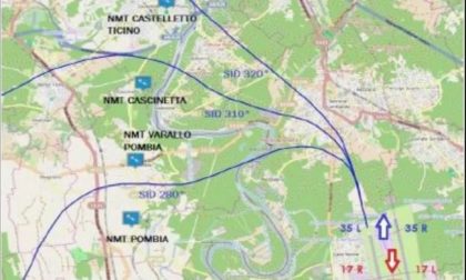 Aerei e rumore di Malpensa dirottati sul Piemonte