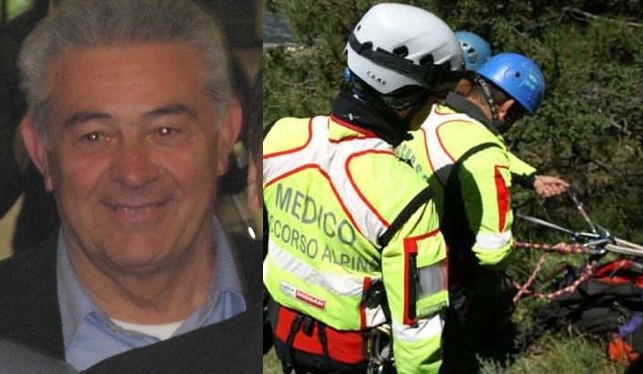 Tragedia in montagna: morto l’ex sindaco Giorgio Bienati