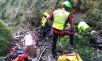 Precipitata in un canalone, escursionista bustocca salvata dal CNSAS