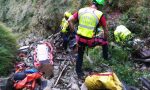 Cercatore di funghi scivola in zona impervia FOTO e VIDEO