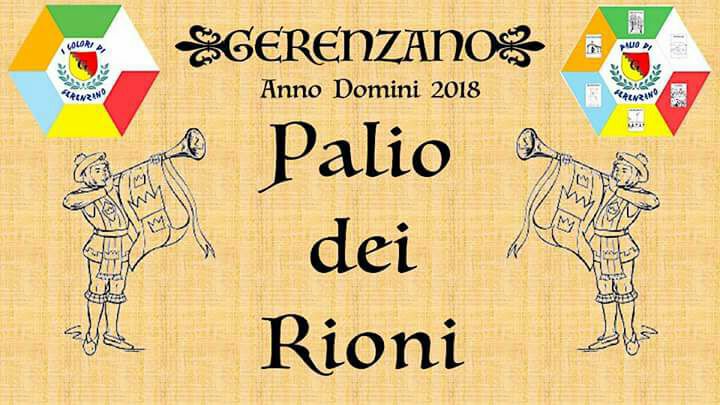 Palio di Gerenzano: tutto pronto per la prima edizione