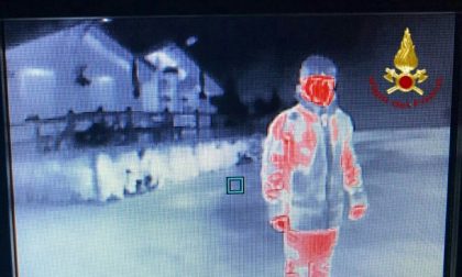 Uomo scomparso, visore termico agli infrarossi per cercare Matteo Caccia