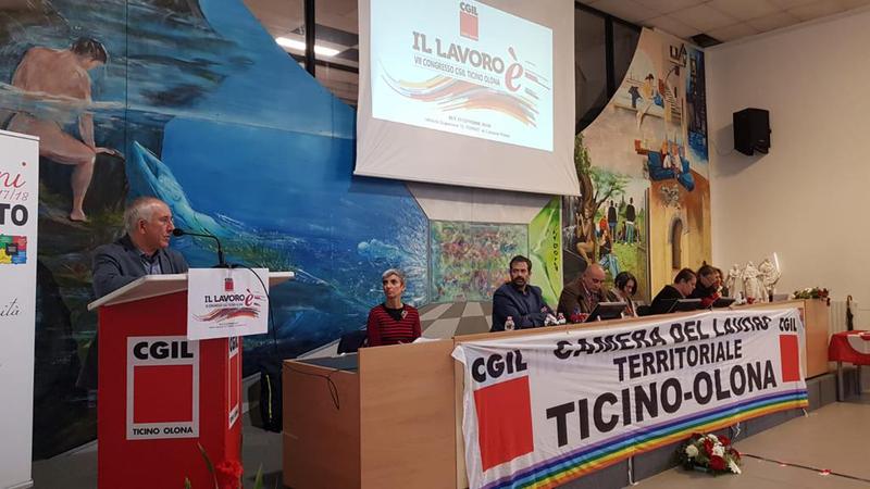 Oliva al Congresso CGIL: “Avanti con l’unità confederale”