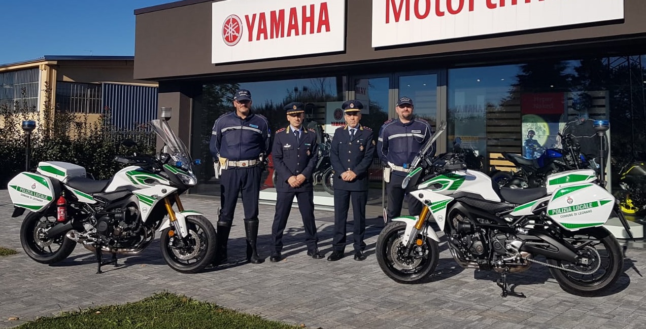 Polizia Locale Legnano, ecco le nuove moto