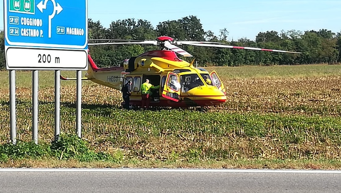 Malore in ditta a Buscate: è gravissimo FOTO