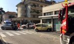 Scontro tra due auto a Busto Arsizio, soccorse due persone FOTO