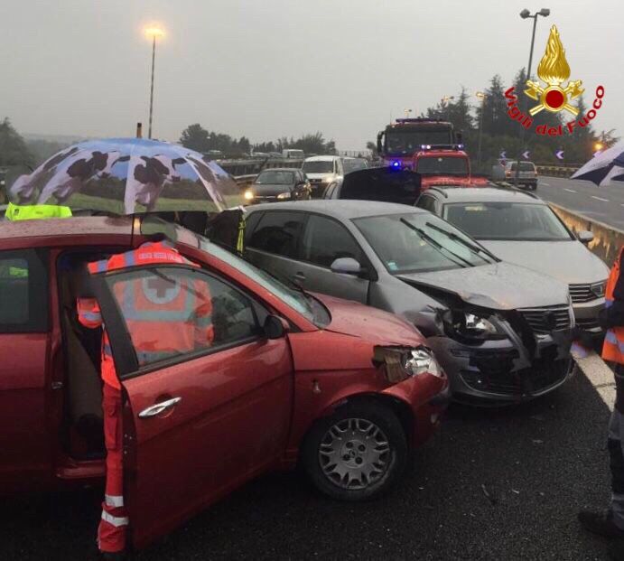 Maxi incidente sulla superstrada “della Malpensa”
