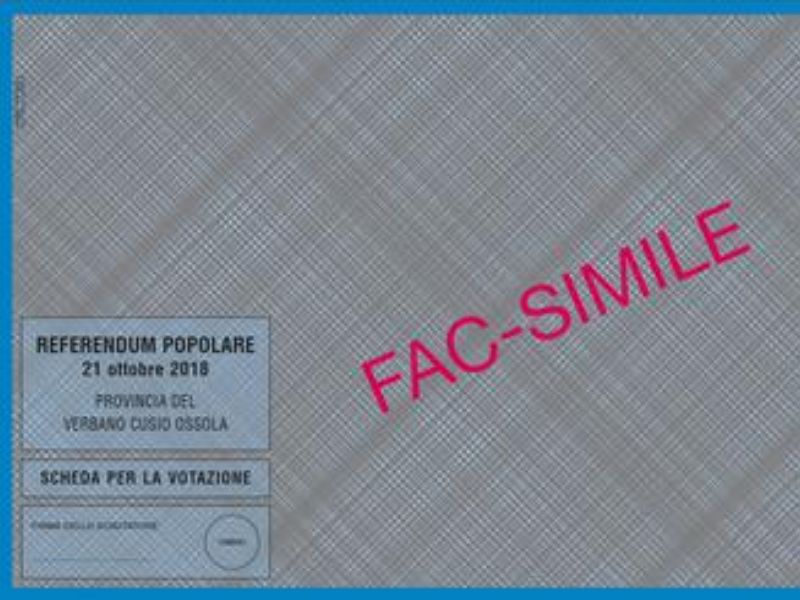 “Volete che Verbania passi alla Lombardia?” Domenica 21 il referendum