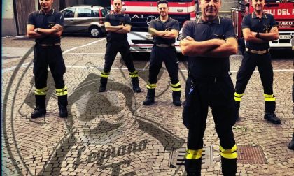 Fuochi d'artificio alla caserma dei pompieri di Legnano VIDEO
