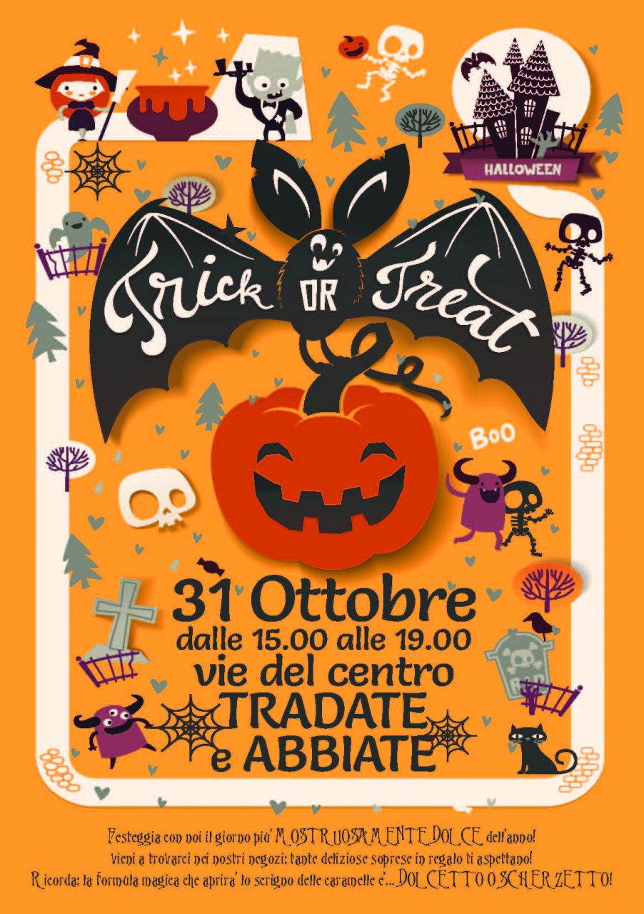Dolcetto o scherzetto a Tradate per Halloween