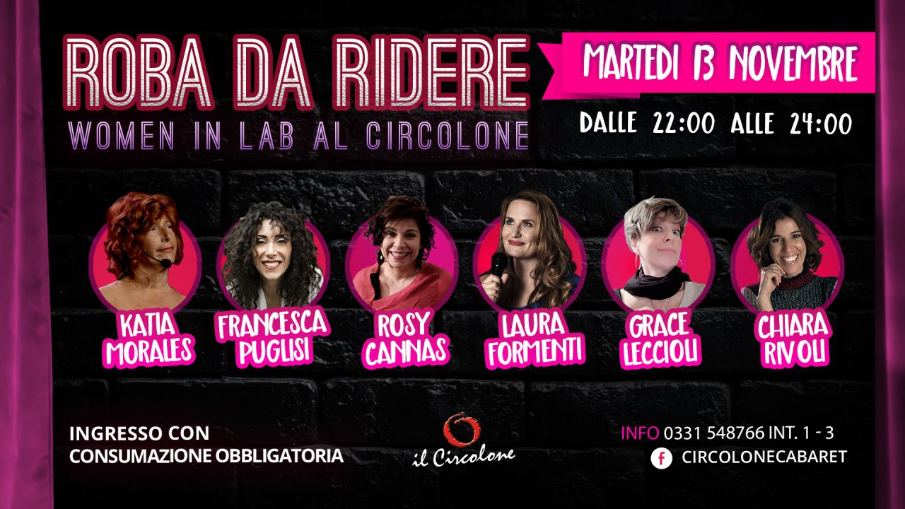 Sei attrici sul palco del Circolone di Legnano