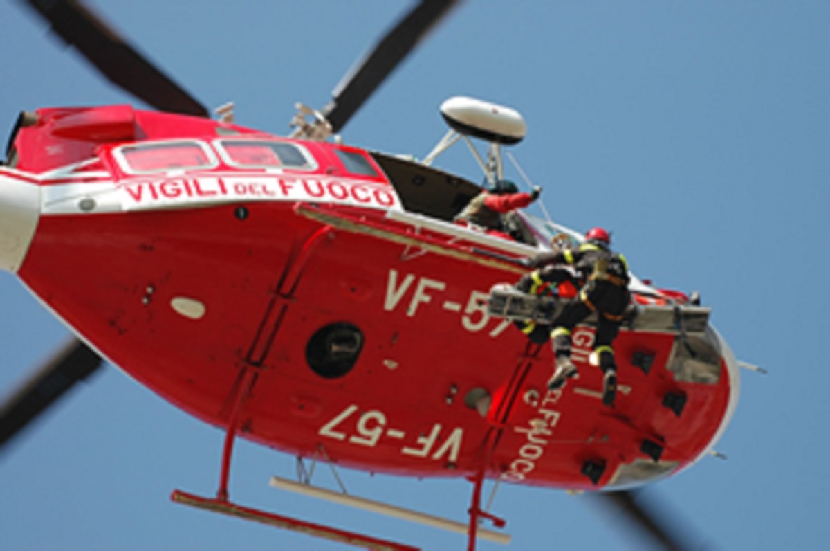 Cade dalla ferrata, caronnese soccorso e recuperato dai Vigili del Fuoco